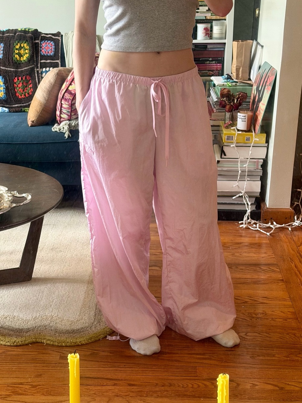 Low Rise Vintage Adidas Y2K Track Pants